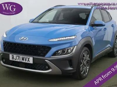 Used Hyundai Kona Ultimate 141 HP (103 kW) 2021 Blue SUV