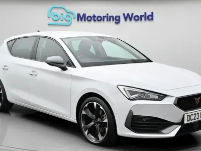 Used Cupra Leon 150 HP (110 kW) 2023 White Hatchback