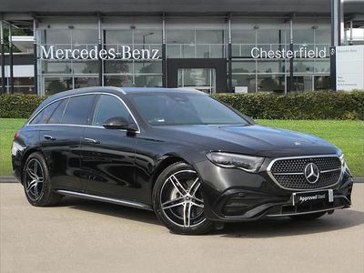 Begagnad Mercedes E220 AMG Line Premium 194 HK (142 kW) 2025 Svart Kombi