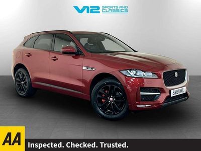 Red Used 2018 Jaguar F-Pace R-Sport SUV | £12,695 (Good price)