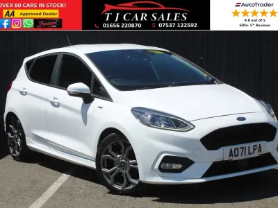 Used Ford Fiesta ST-Line 100 HP (73 kW) 2021 White Hatchback