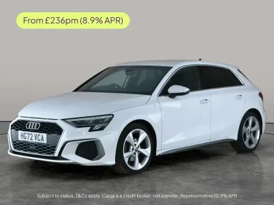 Used Audi A3 Sportback S-Line 110 HP (80 kW) 2022 White Hatchback