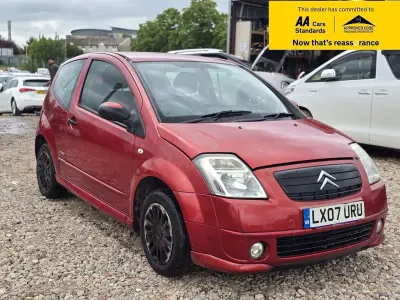 Used Citroën C2 Furio 59 HP (43 kW) 2007 Red Hatchback