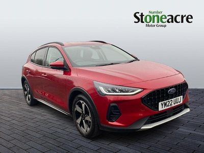 Red Used 2022 Ford Focus Active Hatchback | £13,490 (Fair price)