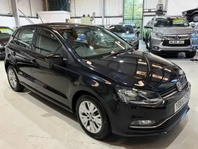 Usado VW Polo SE 90 HP (66 kW) 2014 Preto Citadino