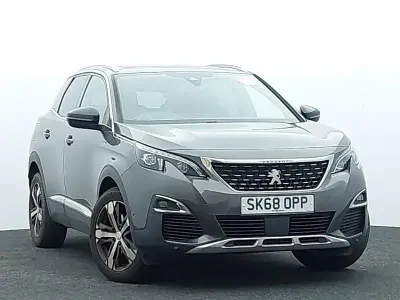 Used Peugeot 3008 GT-line 131 HP (96 kW) 2018 Grey SUV