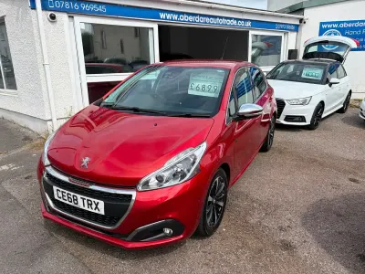 Used Peugeot 208 S 82 HP (60 kW) 2018 Red Hatchback