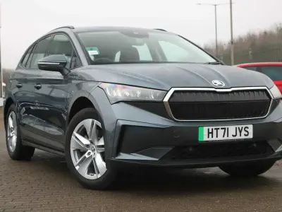 Used Skoda Enyaq iV ecoSuite 131 kW (179 HP) 2022 Quartz grey metallic SUV