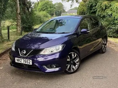 Used Nissan Pulsar Tekna 115 HP (84 kW) 2018 Blue Hatchback