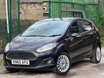 Used Ford Fiesta Titanium 2015 Black Hatchback