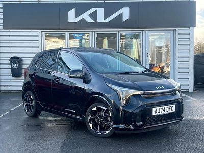 Black Used 2025 Kia Picanto GT-Line Hatchback | £15,495 (A bit pricey)