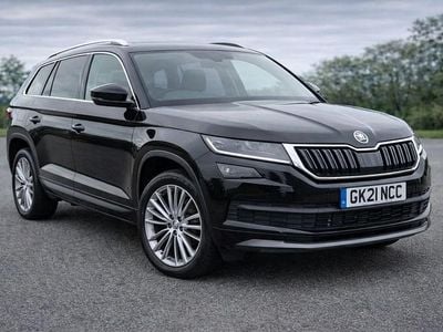 Second-hand Skoda Kodiaq LAURIN & KLEMENT 150 CP (110 kW) 2021 Negru SUV
