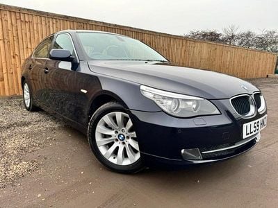 Blue Used 2009 BMW 520 Luxury Line Sedan | £4,495 (Fair price)