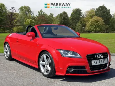 Used Audi TT S-Line 170 HP (125 kW) 2014 Red Coupe