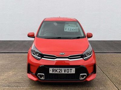 Used Kia Picanto GT-Line S 99 HP (72 kW) 2021 Red Hatchback