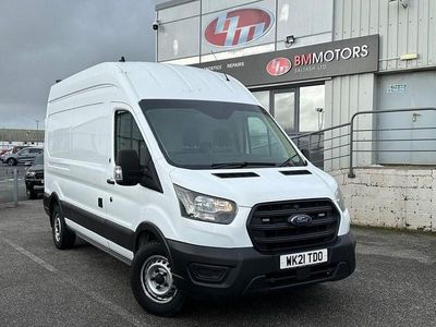 Used Ford Transit S 130 HP (95 kW) 2021 White Van