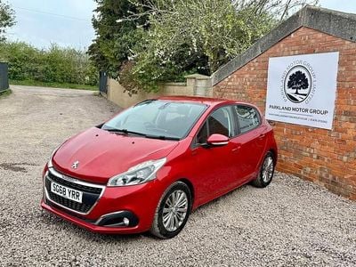 Used Peugeot 208 Signature Sky 2018 Red Hatchback