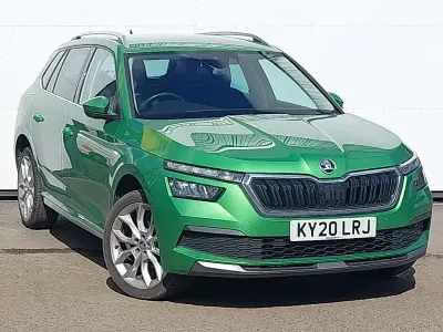 Used Skoda Kamiq SE L 116 HP (85 kW) 2020 Green SUV