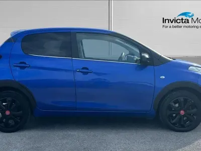 Used Citroën C1 72 HP (52 kW) 2018 Calvi blue metallic Hatchback