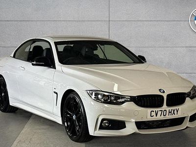 Used BMW 420 M Sport 190 HP (139 kW) 2020 White Cabriolet