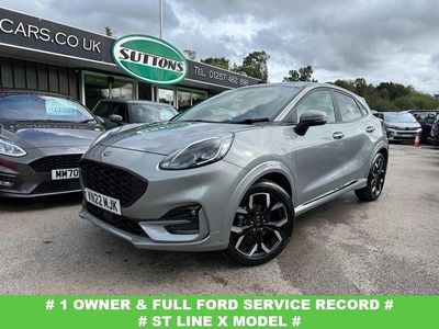 Used Ford Puma ST-Line X 2022 Silver Hatchback