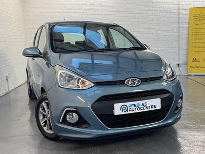 Blue Used 2017 Hyundai i10 Premium Hatchback | £6,335 (Fair price)