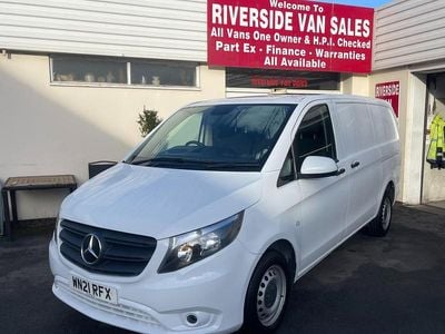 White Used 2021 Mercedes Vito Progressive Van | £11,995 (Good price)
