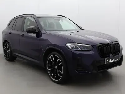 Begagnad BMW X3 Comfort Edition 340 HK (250 kW) 2021 Blå SUV