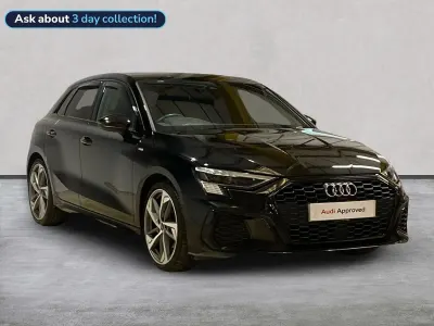 Used Audi A3 Sportback Advanced 150 HP (110 kW) 2023 Black Hatchback