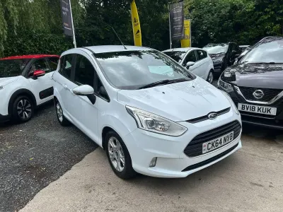 Used Ford B-MAX Zetec 105 HP (77 kW) 2014 White MPV