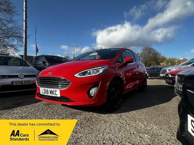 Used Ford Fiesta Zetec 2018 Red Hatchback