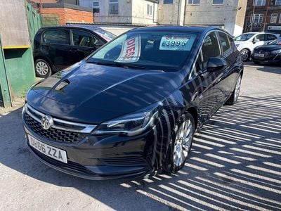 Used Vauxhall Astra 110 HP (80 kW) 2016 Black Hatchback