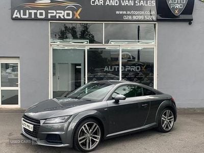 Used Audi TT S-Line 184 HP (135 kW) 2016 Grey Coupe