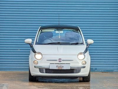 Used Fiat 500 Lounge 69 HP (50 kW) 2011 White Hatchback
