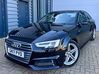 Used Audi A4 S-Line 2017 Black Sedan