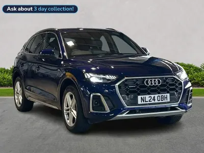 Used Audi Q5 S-Line 204 HP (150 kW) 2024 Blue SUV