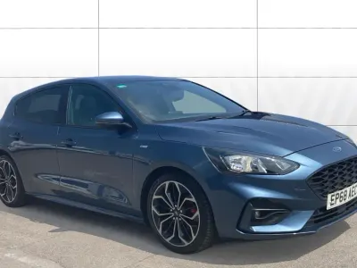 Used Ford Focus ST-Line X 125 HP (91 kW) 2019 Blue Hatchback