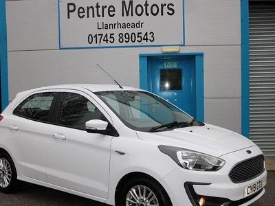 Used Ford Ka Plus Zetec 85 HP (62 kW) 2019 White Hatchback