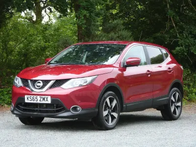 Used Nissan Qashqai N-TEC 130 HP (95 kW) 2016 Red SUV