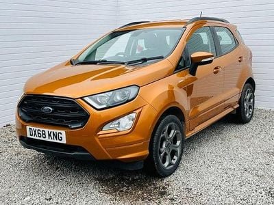 Used Ford Ecosport ST-Line 140 HP (102 kW) 2018 Orange SUV