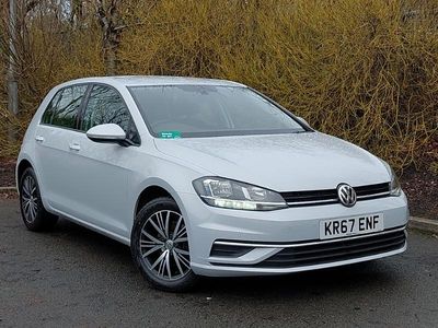 Used VW Golf VII SE 125 HP (91 kW) 2017 Silver Hatchback