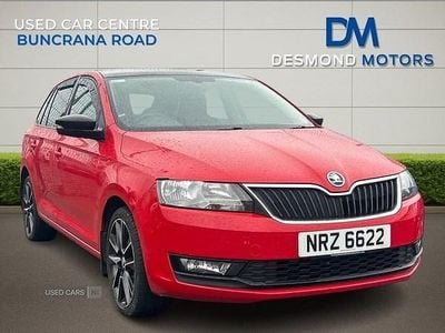 Used Skoda Rapid Sport 110 HP (80 kW) 2018 Red Hatchback