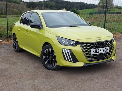Używany Peugeot 208 Allure 101 KM (74 kW) 2025 Żółty Hatchback