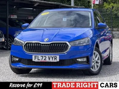 Used Skoda Fabia Comfort 80 HP (58 kW) 2022 Blue Hatchback
