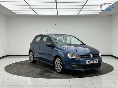 Begagnad VW Polo BlueGT 150 HK (110 kW) 2017 Blå Halvkombi