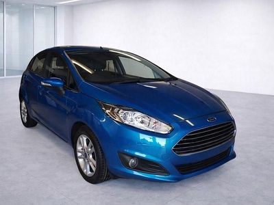 Used Ford Fiesta Zetec 100 HP (73 kW) 2014 Blue Hatchback