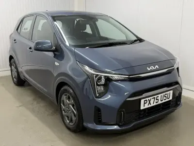 Used Kia Picanto 68 HP (50 kW) 2025 Blue Hatchback