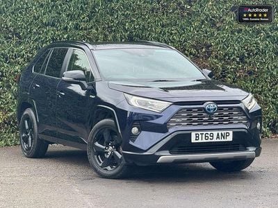 Used Toyota RAV4 Hybrid 222 HP (163 kW) 2019 Blue SUV