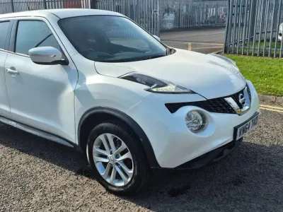 Used Nissan Juke Acenta Premium 2014 White SUV