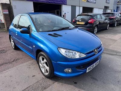 Used Peugeot 206 Sport 109 HP (80 kW) 2005 Blue Hatchback
